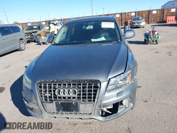 2012 Audi Q5 3.2L Premium Plus with VIN WA1DKAFP6CA113076, listed as a IAAI auction lot 41282805 with 152,146 mi miles. Bid and sale history available at carsss.com. Image 12.