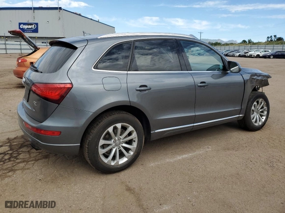 2014 Audi Q5 Premium Plus with VIN WA1LFAFP0EA025126, listed as a Copart auction lot 69526084 with 114,665 mi miles and Salvage Title. Bid and sale history available at carsss.com. Image 3.