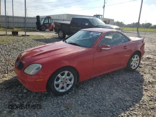 2003 Mercedes-Benz SLK-Class 2.3L with VIN WDBKK49F73F293719, listed as a Copart auction lot 74849454 with 247,020 mi miles and Salvage Title. Bid and sale history available at carsss.com. Image 1.