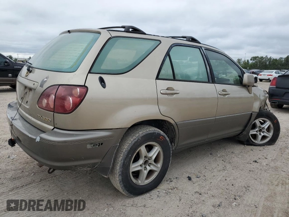 2000 Lexus RX 300 with VIN JT6GF10U2Y0062878, listed as a Copart auction lot 70833424 with 211,385 mi miles and Salvage Title. Bid and sale history available at carsss.com. Image 3.