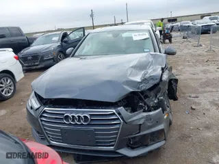 2018 Audi A4 Premium Plus with VIN WAUENAF45JN009737, listed as a IAAI auction lot 41705608 with 1 mi miles. Bid and sale history available at carsss.com. Image 12.
