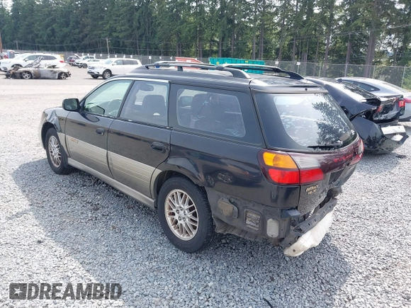 2001 Subaru Legacy Outback L.L. Bean with VIN 4S3BH806X17628788, listed as a IAAI auction lot 42587228 with 294,958 mi miles and . Bid and sale history available at DreamBid. Image 3.