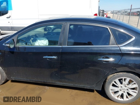 2013 Nissan Sentra SV with VIN 3N1AB7APXDL627173, listed as a IAAI auction lot 41653166 with 134,597 mi miles. Bid and sale history available at carsss.com. Image 14.