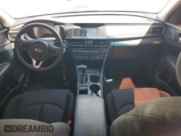 2018 Kia Optima LX with VIN KNAGT4L36J5216987, listed as a Copart auction lot 53490745 with 93,907 mi miles and Salvage title. Bid and sale history available at DreamBid. Image 8.