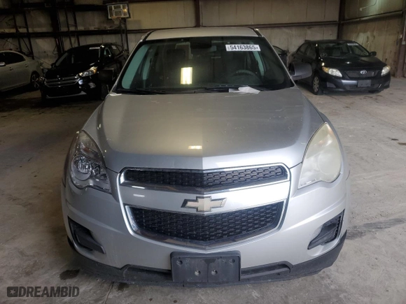 2012 Chevrolet Equinox LS with VIN 2GNALBEK5C6351040, listed as a Copart auction lot 54163865 with 137,620 mi miles and Clean Title. Bid and sale history available at carsss.com. Image 5.