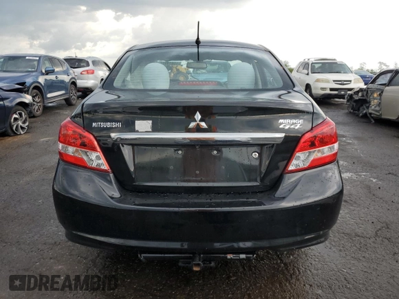 2017 Mitsubishi Mirage ES z VIN ML32F3FJ5HHF18228, wystawiony jako Copart lot #55814975 z przebiegiem 81 565 mil mil oraz Szkody całkowita. Historia ofert i sprzedaży dostępna na DreamBid. Obrazek 6.