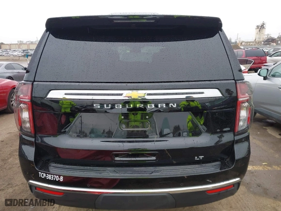 2024 Chevrolet Suburban LT with VIN 1GNSKCKD4RR217863, listed as a IAAI auction lot 41724242 with 11,998 mi miles. Bid and sale history available at carsss.com. Image 17.
