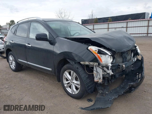 2013 Nissan Rogue SL with VIN JN8AS5MV6DW123181, listed as a IAAI auction lot 41712239 with 122,410 mi miles and . Bid and sale history available at DreamBid. Image 1.