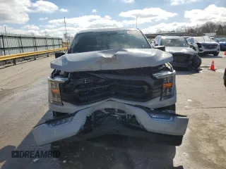 2023 Ford F-150 XL with VIN 1FTEW1CP4PKD26319, listed as a Copart auction lot 43797415 with 25,895 mi miles and Salvage Title. Bid and sale history available at DreamBid. Image 5.