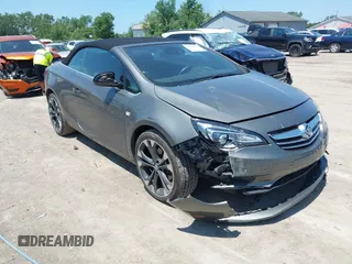 2018 Buick Cascada Premium with VIN W04WH3N50JG051185, listed as a IAAI auction lot 42618570 with 64,216 mi miles and . Bid and sale history available at DreamBid. Image 1.