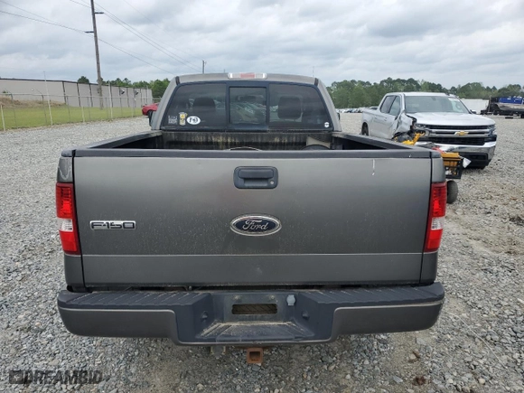 2005 Ford F-150 XL with VIN 1FTRF12W15NB85456, listed as a Copart auction lot 51114055 with 105,747 mi miles and Salvage Title. Bid and sale history available at carsss.com. Image 6.