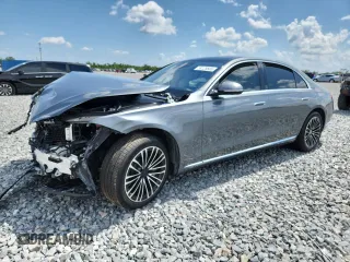 2024 Mercedes-Benz S 500 с VIN W1K6G6DB1RA293943, выставлен на аукционе Copart как лот 59125665 с пробегом Не указан миль и Списание • Salvage title. История ставок и продаж доступна на DreamBid. Изображение 1.