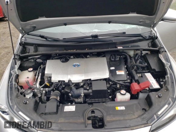 2020 Toyota Prius LE with VIN JTDL9RFU3L3017587, listed as a Copart auction lot 55431755 with 61,507 mi miles and Salvage Title. Bid and sale history available at DreamBid. Image 11.