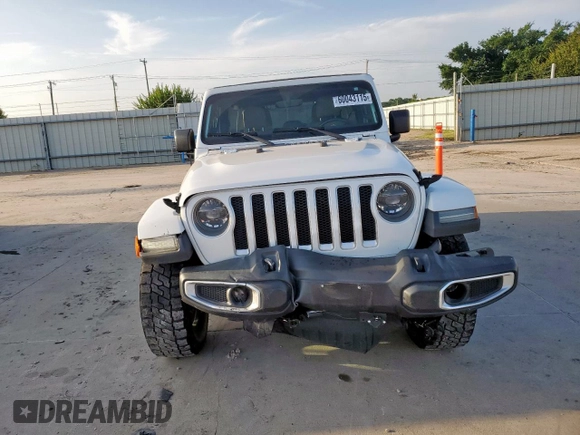 2019 Jeep Wrangler Unlimited Sahara z VIN 1C4HJXEG8KW527198, wystawiony jako Copart lot #60043115 z przebiegiem Nie podano mil oraz Szkoda całkowita • Salvage title. Historia ofert i sprzedaży dostępna na DreamBid. Obrazek 5.
