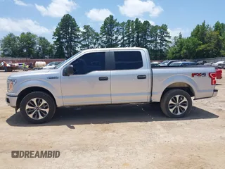 2019 Ford F-150 XL with VIN 1FTEW1EP5KKD24620, listed as a IAAI auction lot 42631896 with 123,583 mi miles and . Bid and sale history available at DreamBid. Image 14.