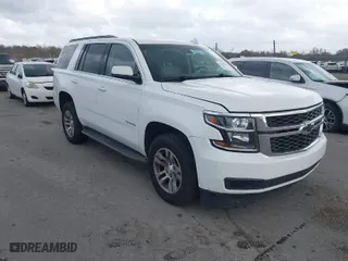 2017 Chevrolet Tahoe LT with VIN 1GNSCBKC0HR238478, listed as a IAAI auction lot 41566679 with 161,086 mi miles. Bid and sale history available at carsss.com. Image 1.