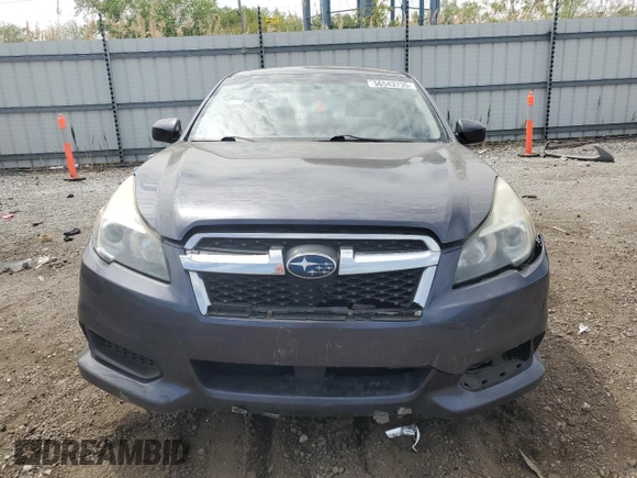 2013 Subaru Legacy Premium with VIN 4S3BMCC62D3046240, listed as a Copart auction lot 56543735 with 186,248 mi miles and Salvage title. Bid and sale history available at DreamBid. Image 5.