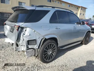 2023 Mercedes-Benz GLE 350 with VIN 4JGFB4KB7PA958739, listed as a Copart auction lot 65011704 with 6,657 mi miles and Salvage title. Bid and sale history available at DreamBid. Image 3.