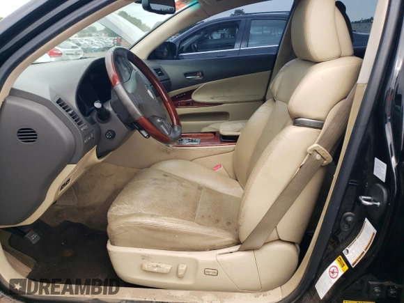 2009 Lexus GS 350 with VIN JTHCE96S990021677, listed as a Copart auction lot 68612064 with 0 mi miles and Salvage Title. Bid and sale history available at carsss.com. Image 7.
