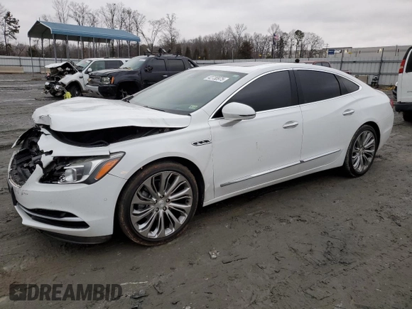 2017 Buick LaCrosse Premium with VIN 1G4ZR5SS4HU149505, listed as a Copart auction lot 42730975 with 117,093 mi miles and Salvage Title. Bid and sale history available at carsss.com. Image 1.