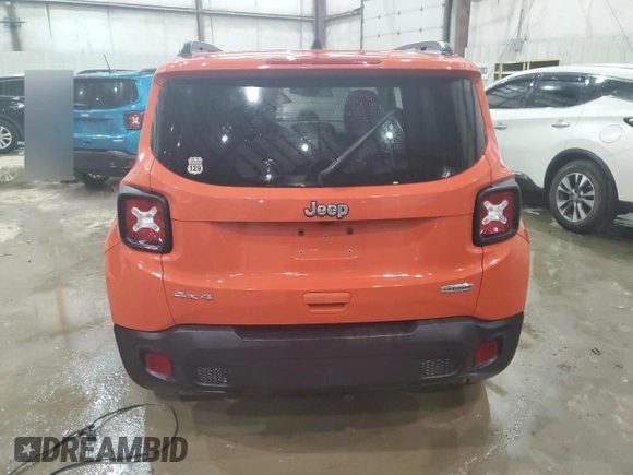 2021 Jeep Renegade Latitude z VIN ZACNJDBB9MPM22242, wystawiony jako Copart lot #45907625 z przebiegiem 46 940 mil mil oraz Nie do naprawy • Non repairable. Historia ofert i sprzedaży dostępna na DreamBid. Obrazek 6.