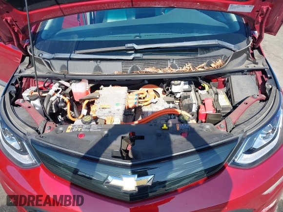 2017 Chevrolet Bolt EV Premier with VIN 1G1FX6S09H4145119, listed as a IAAI auction lot 42593895 with Not provided miles and . Bid and sale history available at DreamBid. Image 10.