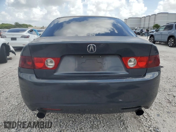 2004 Acura TSX with VIN JH4CL968X4C038165, listed as a Copart auction lot 61095245 with 176,657 mi miles and Clean title. Bid and sale history available at DreamBid. Image 6.