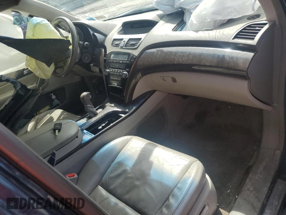 2011 Acura MDX with VIN 2HNYD2H20BH524380, listed as a Copart auction lot 51218155 with 0 mi miles and Salvage Title. Bid and sale history available at carsss.com. Image 8.