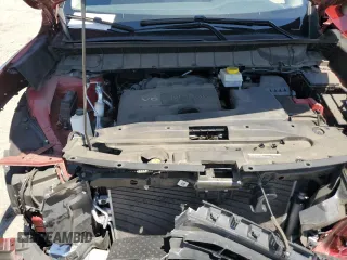 2022 Nissan Pathfinder SL z VIN 5N1DR3CA2NC229794, wystawiony jako Copart lot #58984565 z przebiegiem 22 116 mil mil oraz Szkoda całkowita • Salvage title. Historia ofert i sprzedaży dostępna na DreamBid. Obrazek 12.