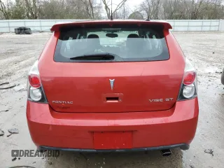 2009 Pontiac Vibe GT with VIN 5Y2SR67069Z427148, listed as a Copart auction lot 78658514 with 129,399 mi miles and Non Repairable. Bid and sale history available at carsss.com. Image 6.