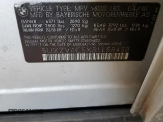 2011 BMW X5 35i with VIN 5UXZV4C5XBLL58438, listed as a Copart auction lot 44363815 with 168,546 mi miles and Clean Title. Bid and sale history available at carsss.com. Image 13.