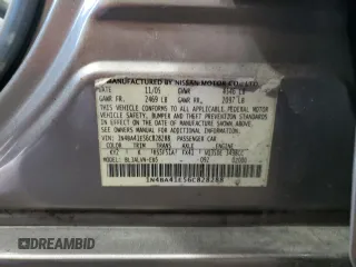 2006 Nissan Maxima 3.5 SE with VIN 1N4BA41E56C828288, listed as a Copart auction lot 88204605 with 129,341 mi miles and Salvage Title. Bid and sale history available at carsss.com. Image 15.
