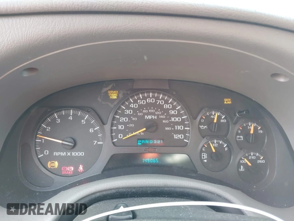 2004 Chevrolet TrailBlazer EXT LS with VIN 1GNET16S946229590, listed as a IAAI auction lot 41608645 with 149,065 mi miles. Bid and sale history available at carsss.com. Image 7.