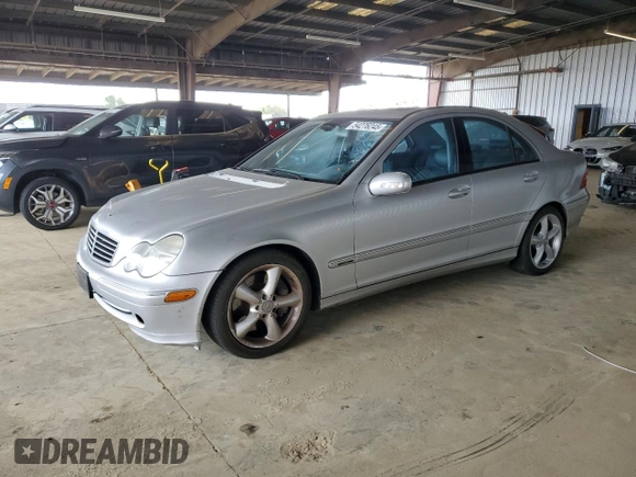 2004 Mercedes-Benz C 230 Kompressor with VIN WDBRF40J94F504439, listed as a Copart auction lot 54276245 with 83,453 mi miles and Clean Title. Bid and sale history available at DreamBid. Image 1.