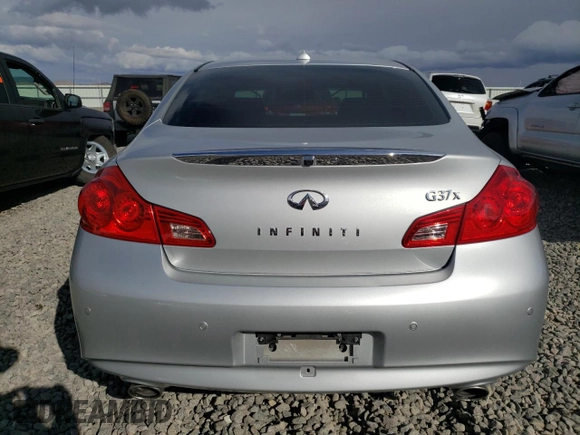 2013 Infiniti G37 x with VIN JN1CV6AR8DM770060, listed as a Copart auction lot 51082945 with 51,169 mi miles and Salvage Title. Bid and sale history available at carsss.com. Image 6.