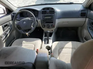 2006 Kia Spectra EX with VIN KNAFE121865239151, listed as a Copart auction lot 67760664 with 133,146 mi miles and Clean Title. Bid and sale history available at carsss.com. Image 8.