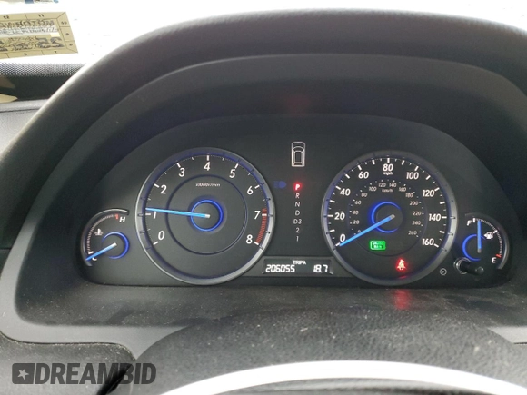 2012 Honda Crosstour EX-L z VIN 5J6TF2H5XCL003184, wystawiony jako Copart lot #56227625 z przebiegiem 206 055 mil mil oraz Szkoda całkowita • Salvage title. Historia ofert i sprzedaży dostępna na DreamBid. Obrazek 9.