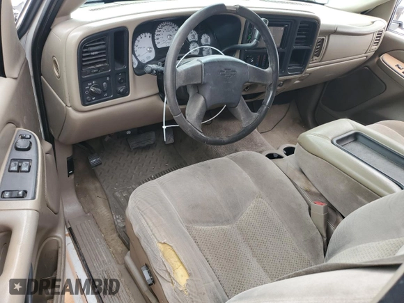 2006 Chevrolet Silverado 1500 with VIN 3GCEC14T76G142647, listed as a Copart auction lot 46390575 with 180,279 mi miles and Salvage Title. Bid and sale history available at DreamBid. Image 8.