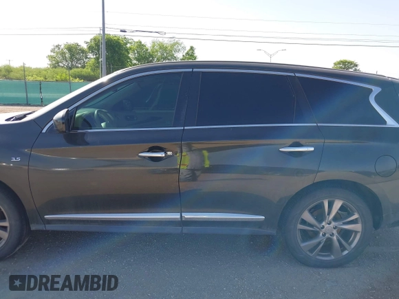 2014 Infiniti QX60 with VIN 5N1AL0MN4EC500276, listed as a IAAI auction lot 42088386 with 125,888 mi miles. Bid and sale history available at carsss.com. Image 14.