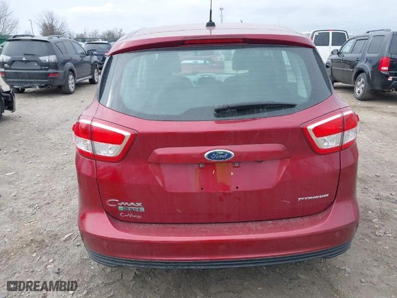2017 Ford C-Max Energi Titanium with VIN 1FADP5FU5HL102253, listed as a IAAI auction lot 41726641 with 103,614 mi miles. Bid and sale history available at carsss.com. Image 16.