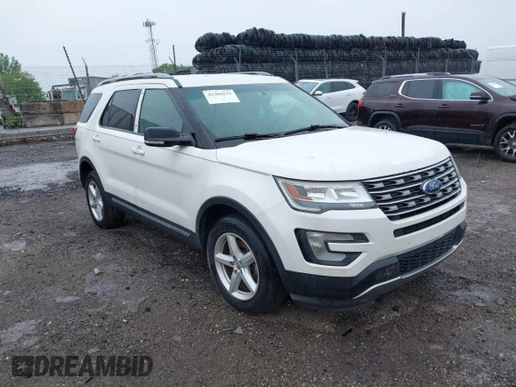 2016 Ford Explorer XLT z VIN 1FM5K8DH9GGC63843, wystawiony jako IAAI lot #42364133 z przebiegiem Nie podano mil oraz . Historia ofert i sprzedaży dostępna na DreamBid. Obrazek 1.
