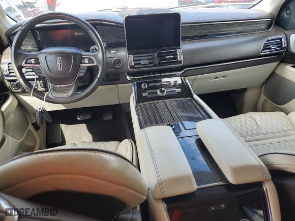 2020 Lincoln Navigator L Black Label with VIN 5LMJJ3TT4LEL21595, listed as a Copart auction lot 73951494 with 0 mi miles and Salvage Title. Bid and sale history available at carsss.com. Image 8.