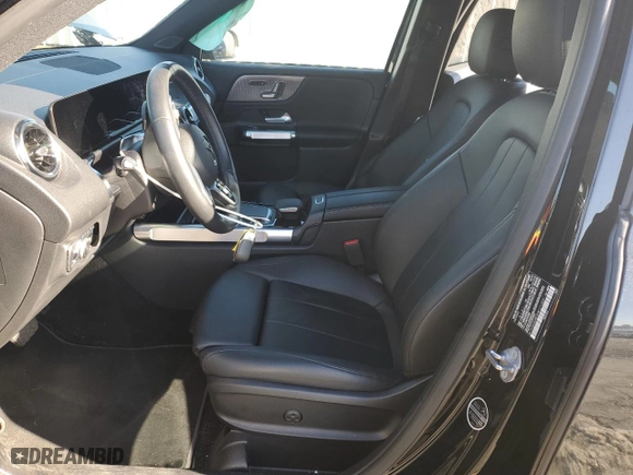 2022 Mercedes-Benz GLB with VIN W1N4M4GB3NW171309, listed as a Copart auction lot 49554835 with 38,392 mi miles and Salvage Title. Bid and sale history available at carsss.com. Image 7.