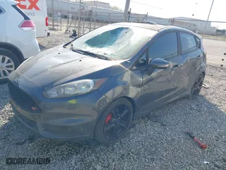 2019 Ford Fiesta ST with VIN 3FADP4GX5KM141899, listed as a IAAI auction lot 41895079 with 26,189 mi miles. Bid and sale history available at carsss.com. Image 2.