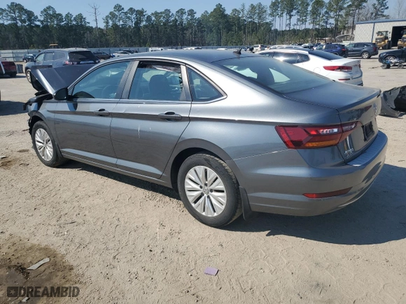 2019 Volkswagen Jetta S with VIN 3VWC57BU6KM048686, listed as a Copart auction lot 46458105 with 0 mi miles and Salvage Title. Bid and sale history available at carsss.com. Image 2.