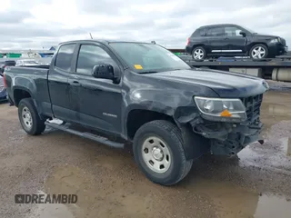 2018 Chevrolet Colorado 2WD Work Truck with VIN 1GCHSBEA5J1247584, listed as a IAAI auction lot 41565536 with 163,584 mi miles. Bid and sale history available at carsss.com. Image 1.