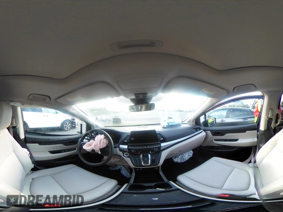 2025 Honda Odyssey EX-L with VIN 5FNRL6H64SB038684, listed as a IAAI auction lot 41911992 with Not Provided miles and . Bid and sale history available at DreamBid. Image 18.