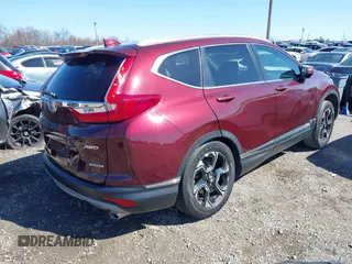 2018 Honda CR-V Touring with VIN 7FARW2H92JE097407, listed as a IAAI auction lot 41850708 with 117,201 mi miles. Bid and sale history available at carsss.com. Image 4.