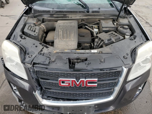 2013 GMC Terrain SLE with VIN 2GKFLREK5D6393480, listed as a Copart auction lot 50374415 with 104,245 mi miles and Salvage Title. Bid and sale history available at carsss.com. Image 12.