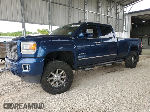 2016 GMC Sierra 2500HD SLT z VIN 1GT12TE80GF271582, wystawiony jako Copart lot #59993915 z przebiegiem 224 490 mil mil oraz Szkoda całkowita • Salvage title. Historia ofert i sprzedaży dostępna na DreamBid. Obrazek 1.